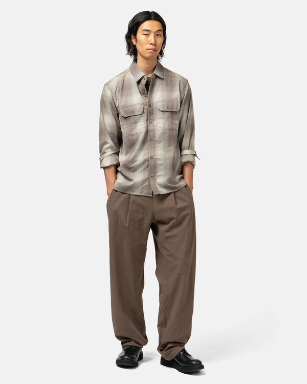 Haven Atelier Pant - Vintage Linen Poplin Earth