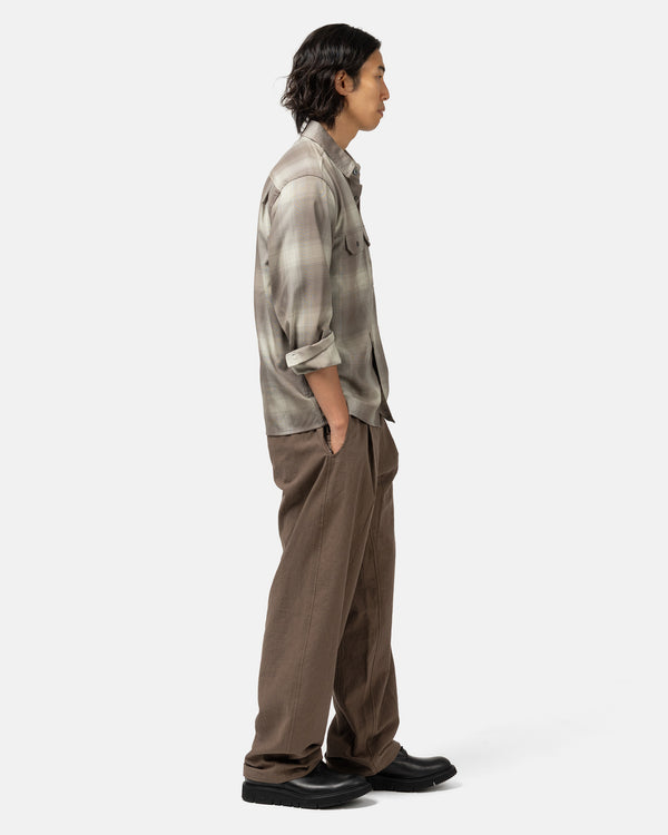 Haven Atelier Pant - Vintage Linen Poplin Earth