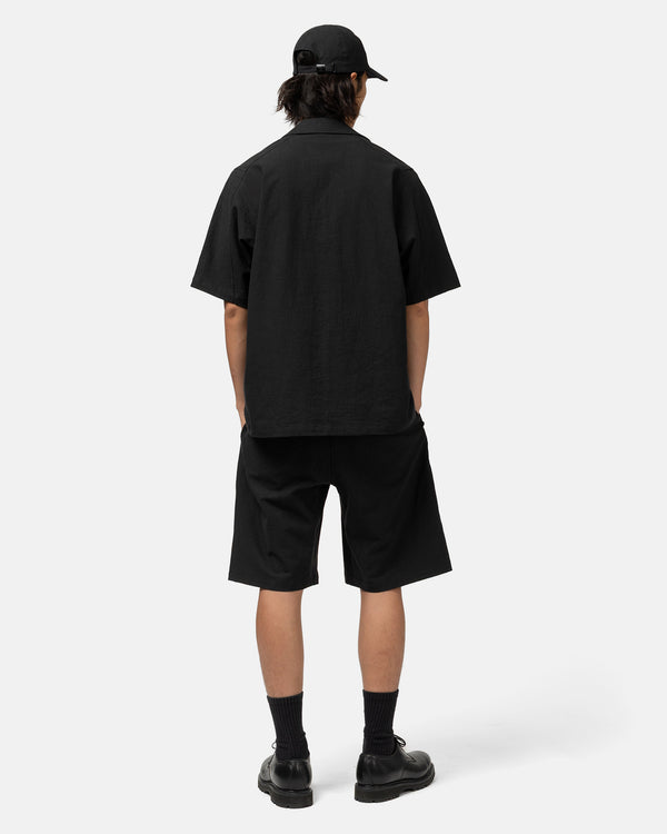 Haven Atelier Short - Vintage Linen Poplin Black