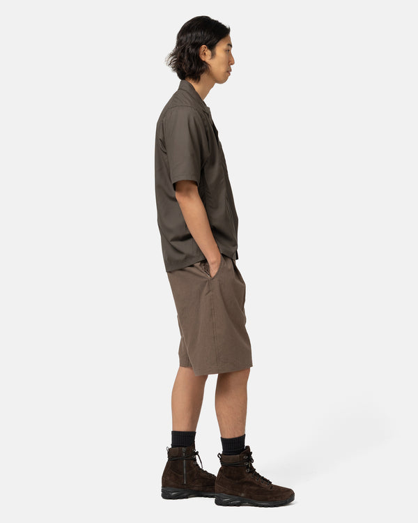 Haven Atelier Short - Vintage Linen Poplin Earth