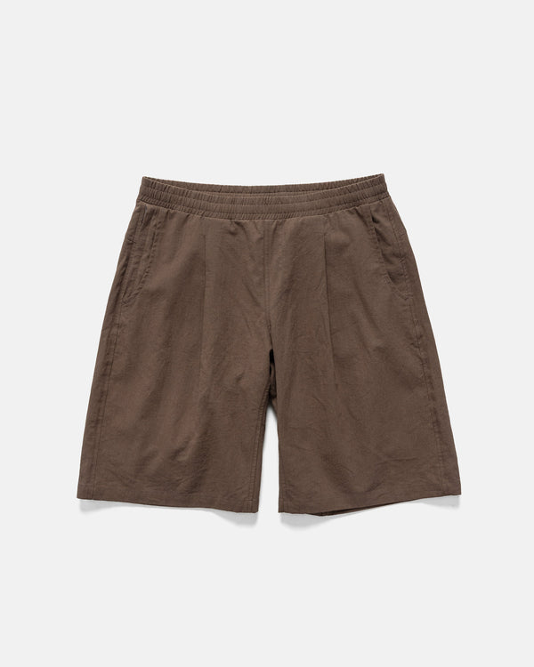 haven Atelier Short - Vintage Linen Poplin Earth