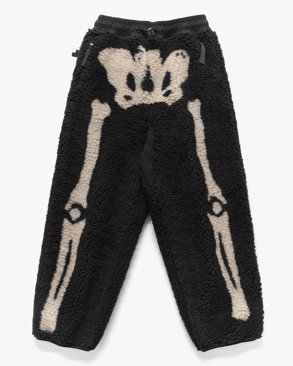 haven BONE Boa Fleece Easy Pants Black
