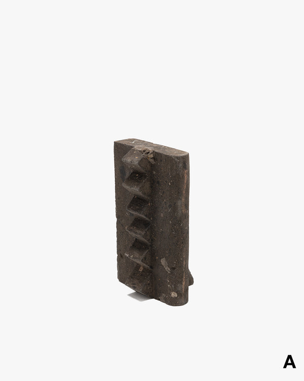 Haven Book End Aztec Volcanic Rock Black