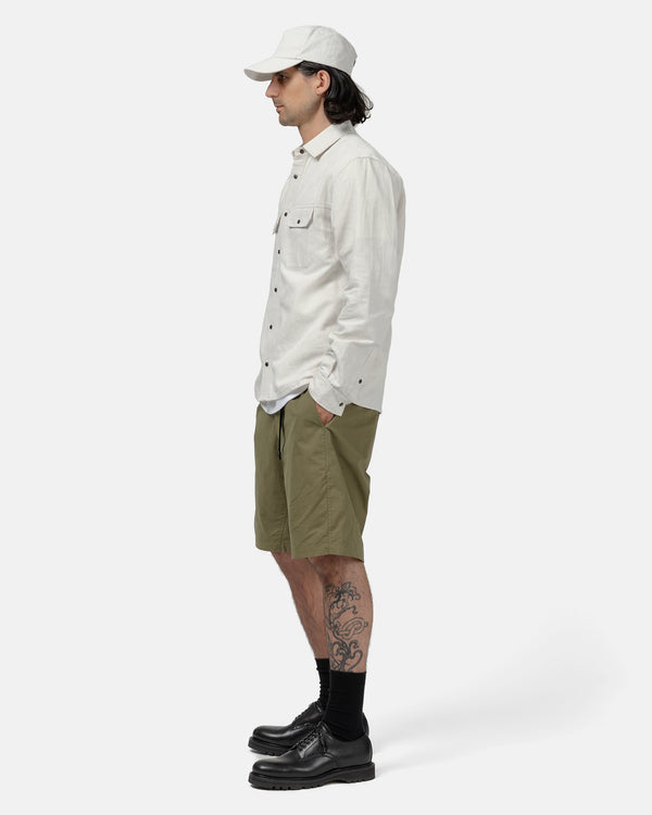 Haven Bosky Short - Bio Washed Cotton Nylon Olive