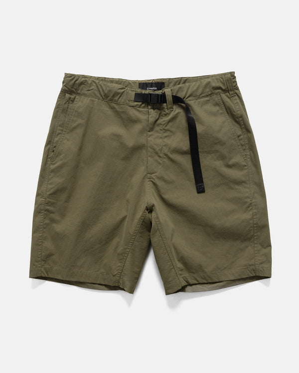 haven Bosky Short - Bio Washed Cotton Nylon Olive