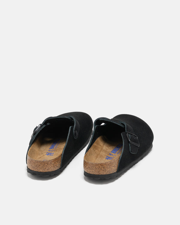 Haven Boston Soft Footbed Black Suede