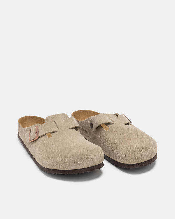 Haven Boston Soft Footbed Taupe Suede