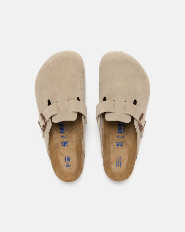 Haven Boston Soft Footbed Taupe Suede