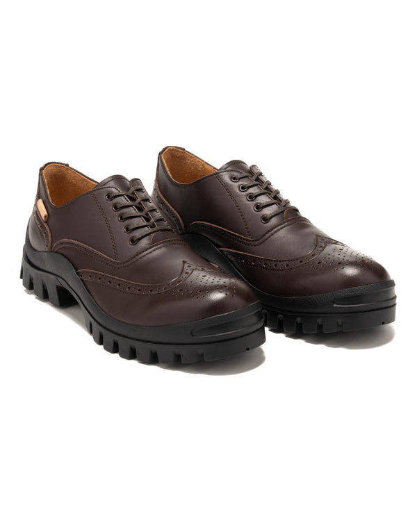 Haven Brogue Balmoral #2146 Shoes Dark Brown