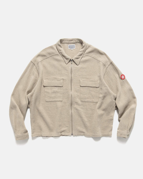 haven C/L Zip Short Shirt Jacket Grey