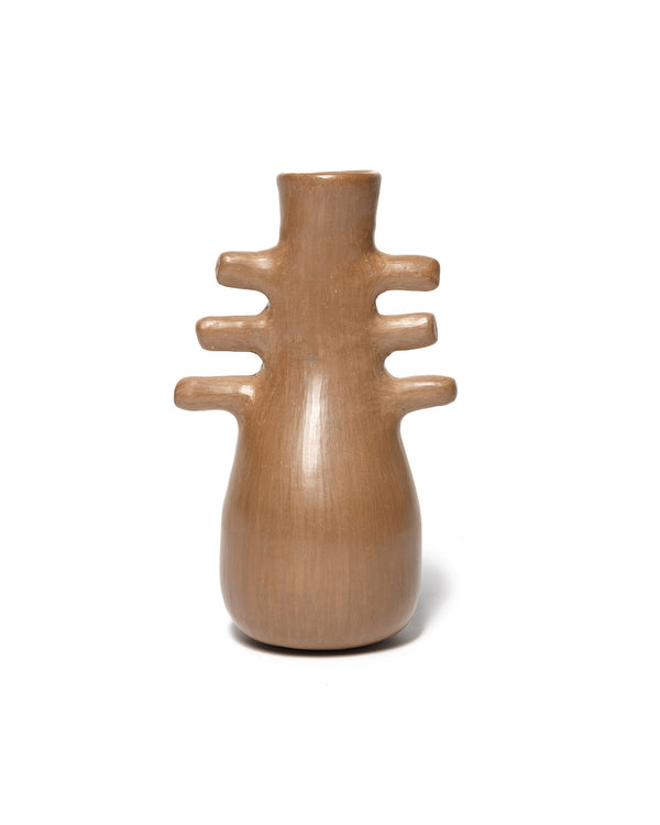 haven Candle Holder "Manitas" Clay & Beeswax Natural