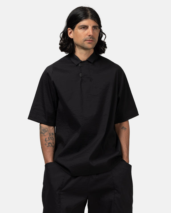 Haven Capsulesnap Polo Shirt AQ Black