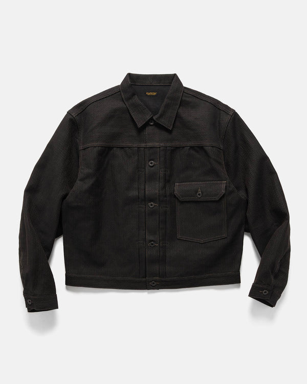 haven CENTURY DENIM No.9 1ST JKT N95 Black