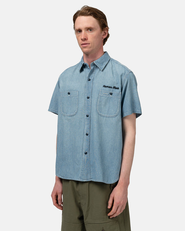 Haven Chambray S/S Shirt Indigo