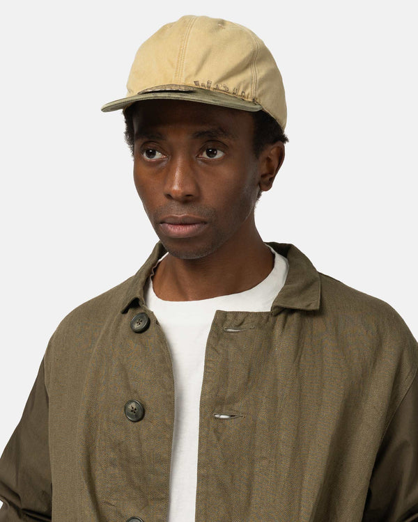 Haven Chino Brim Field Cap Beige
