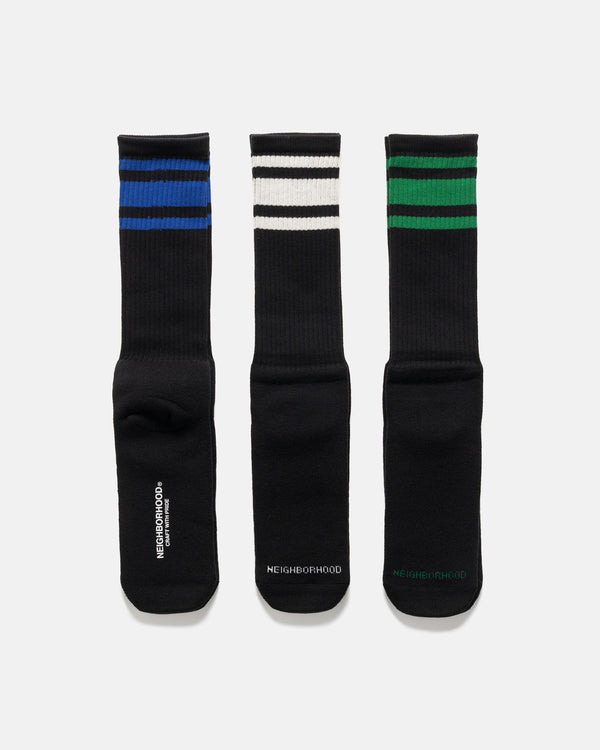 haven Classic 3Pac Socks Black