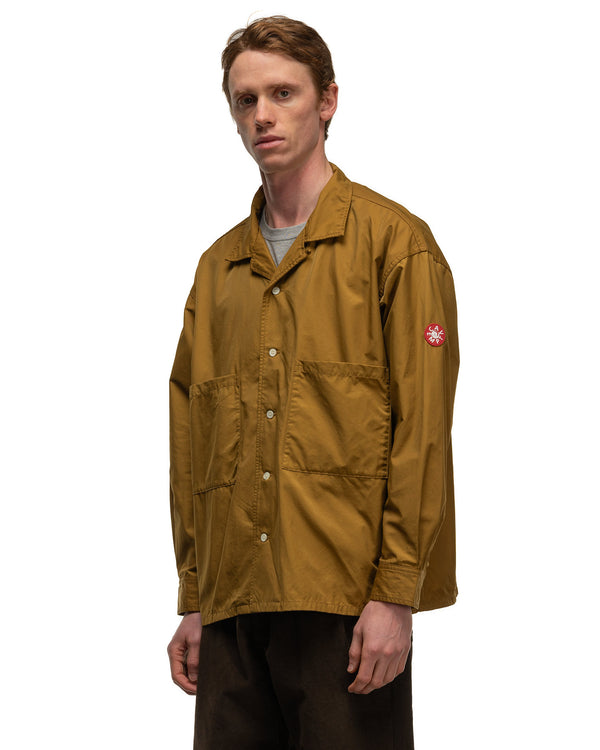 Haven CN Twill Open Shirt Brown