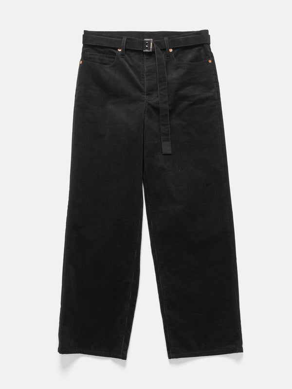 haven Corduroy Pants Black
