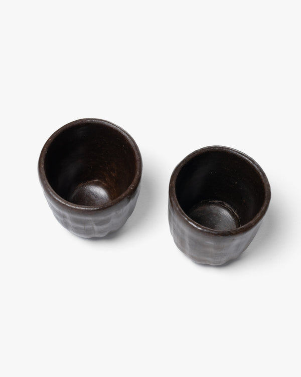 Haven Cortado Cup (Pair) Clay & Beeswax Brown