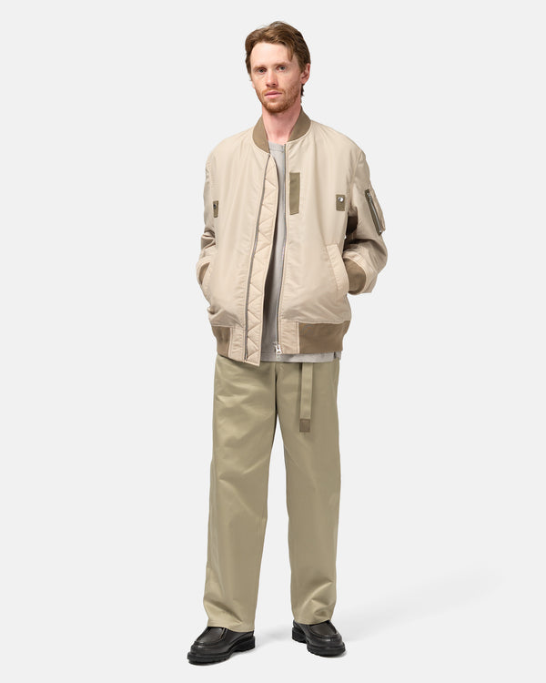 Haven Cotton Chino Pants Beige