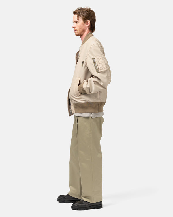 Haven Cotton Chino Pants Beige