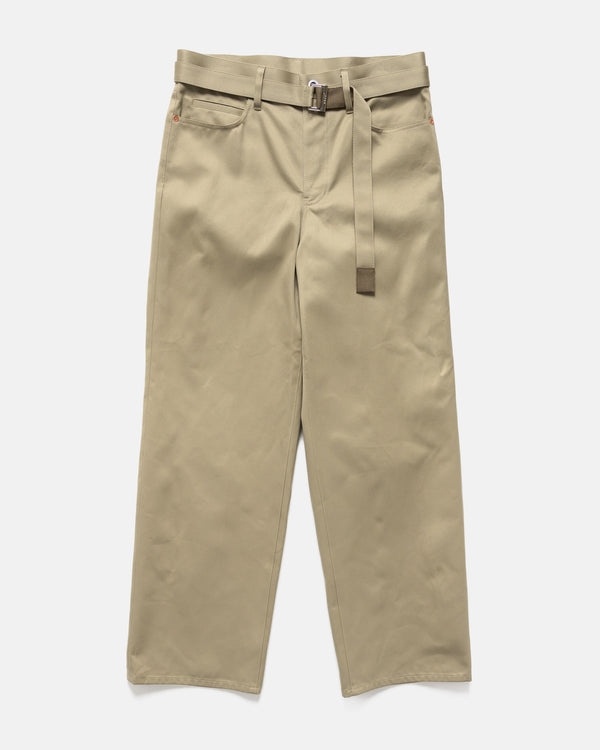 haven Cotton Chino Pants Beige
