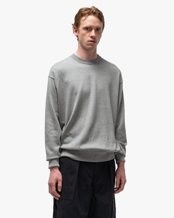 Haven Cotton Knit L/S T-Shirt Grey