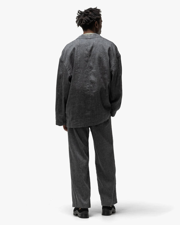 Haven Cotton Linen Twill Pant Black