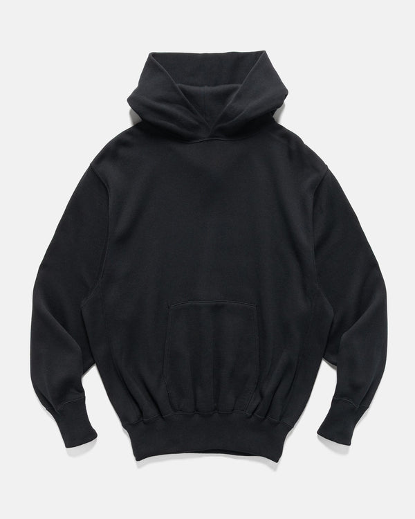 haven Cotton/Silk Hooded Pullover Black