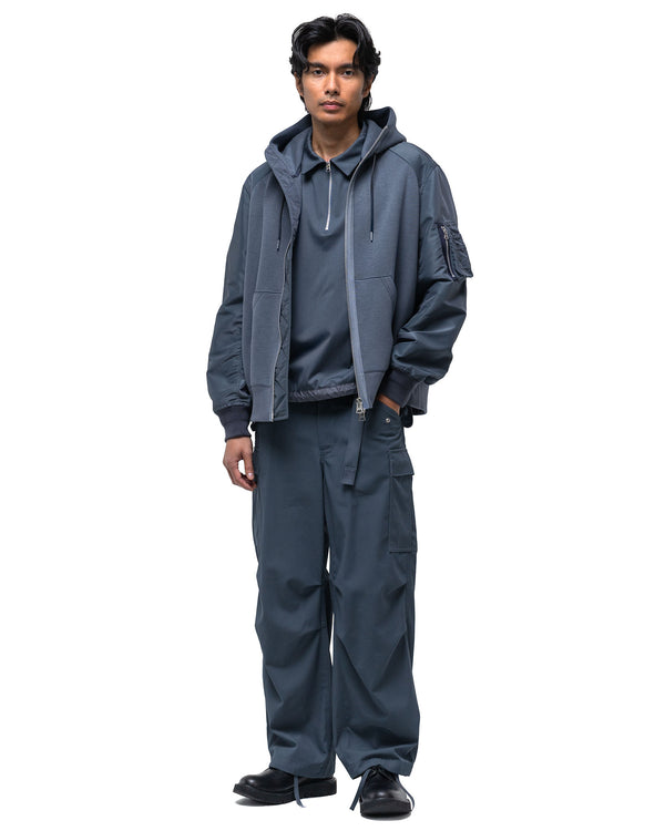 Haven Cotton Twill Pants BLUE GRAY