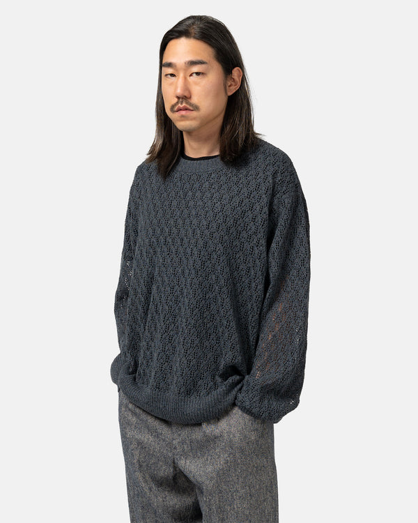 Haven Crew Neck Knit Gray