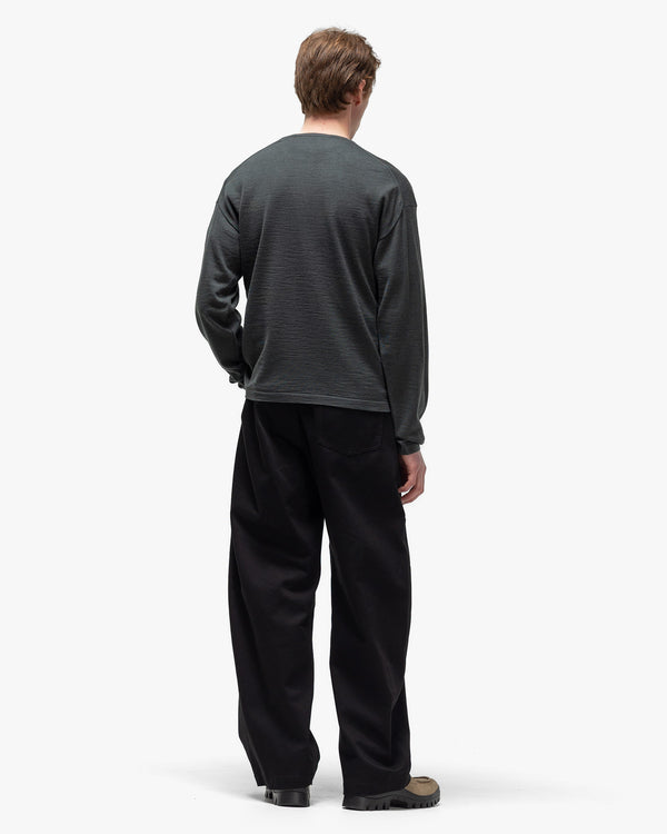 Haven Crewneck Jumper Carbon