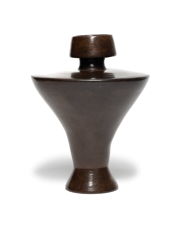 haven Decorative Piece Clay & Beeswax Brown