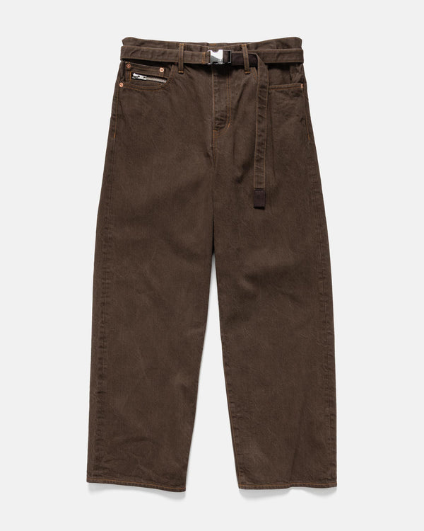 haven Denim Pants Brown