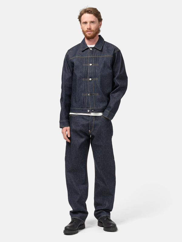 Haven Denim Work Jacket Past Indigo