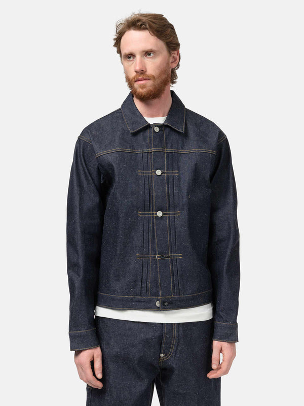 Haven Denim Work Jacket Past Indigo