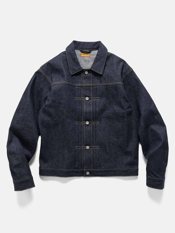 haven Denim Work Jacket Past Indigo
