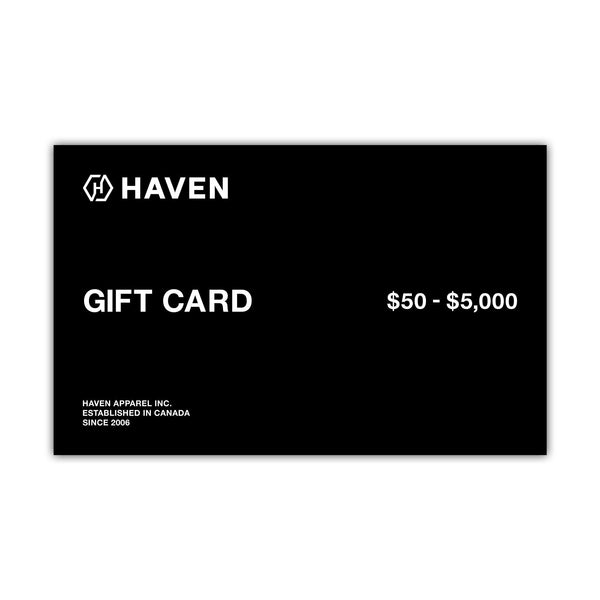 Haven Digital Gift Card