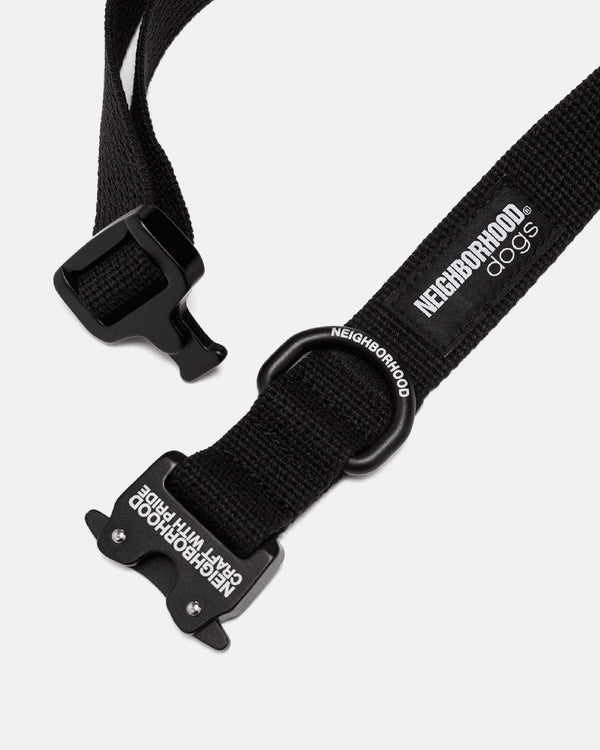 Haven Dog Collar Wide Black