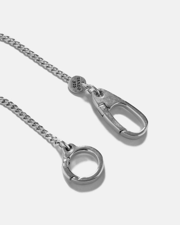 Haven Double Clasp With Flat Link Silver