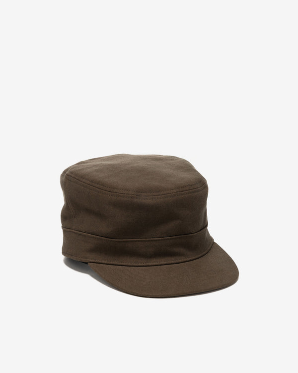 haven Engineer Cap - Washed Cotton Canvas Earth