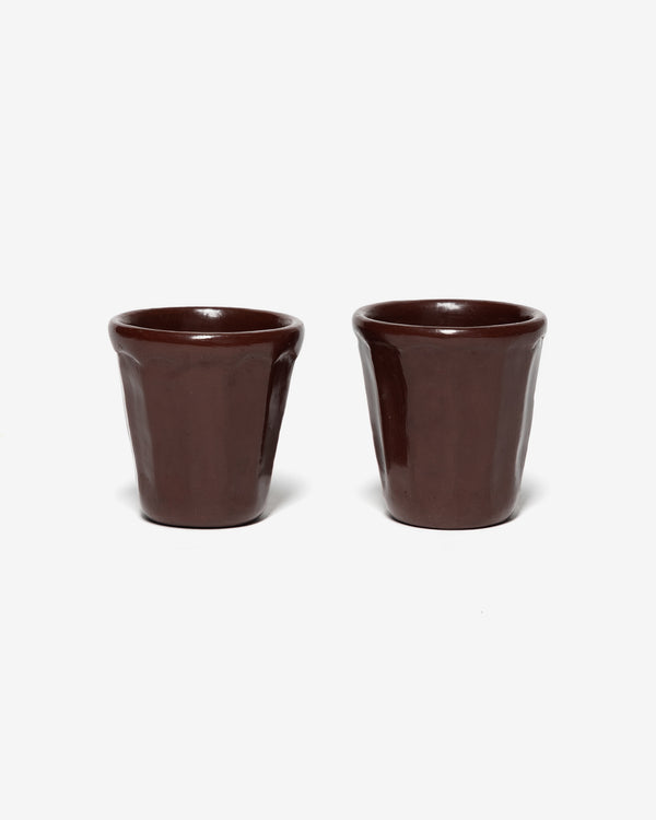 haven Espresso Cup (Pair) Clay & Beeswax Red
