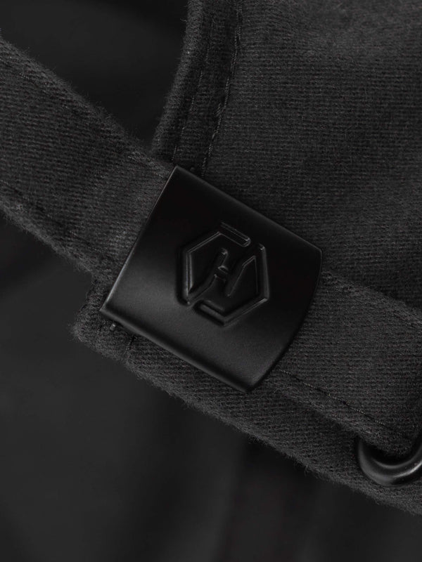 Haven Field Cap - Organic Cotton Moleskin Charcoal