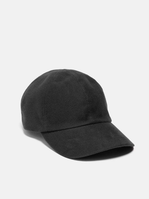 haven Field Cap - Organic Cotton Moleskin Charcoal