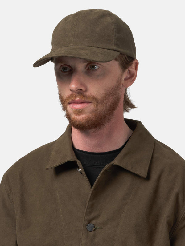 Haven Field Cap - Organic Cotton Moleskin Earth