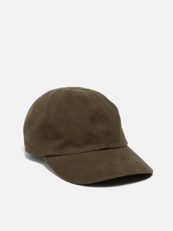 haven Field Cap - Organic Cotton Moleskin Earth