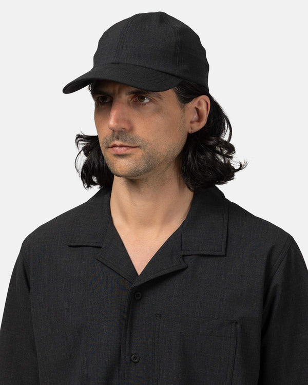 Haven Field Cap - Tropical Wool Charcoal