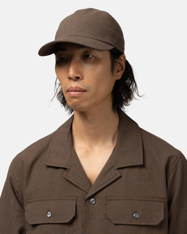 Haven Field Cap - Vintage Linen Poplin Earth