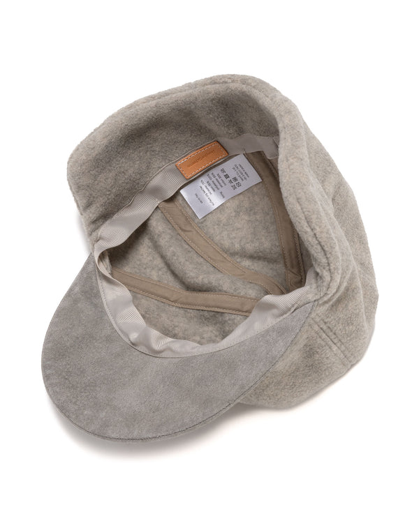 Haven Fleece Ear Cap Melange Gray