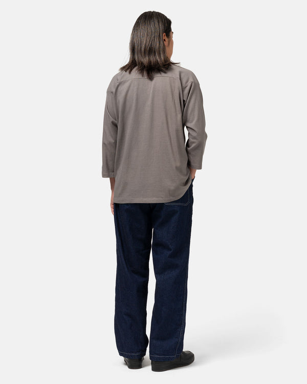 Haven Football 3/4 Sleeve T-Shirt Grey